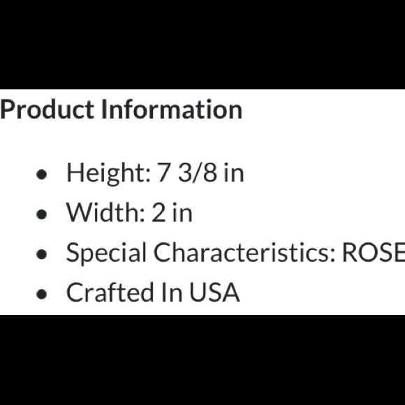 Lenox “Rosebud Collection” Bud Vase.   See pics for details.   EUC. - Picture 2 of 2